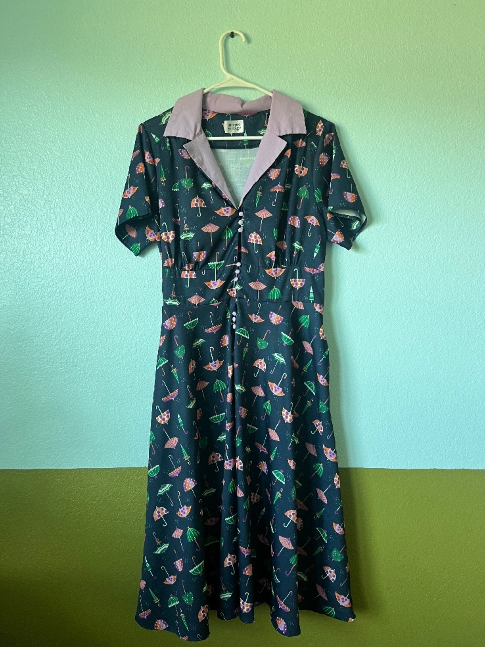 Cute vintage style swing dress
